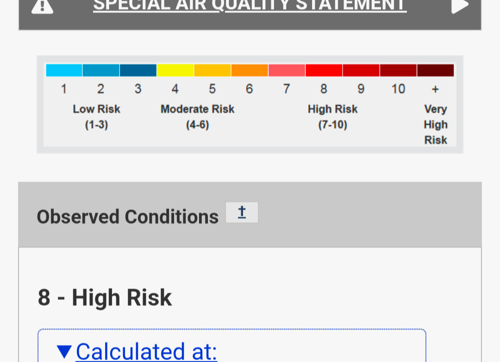 All Sessions Cancelled Today Due to Air Quality Concerns